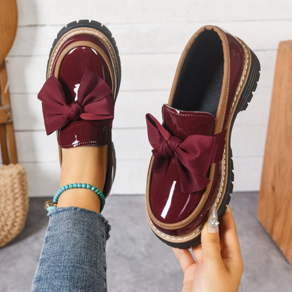 Audrey | Mocassins Élégants à Nœud