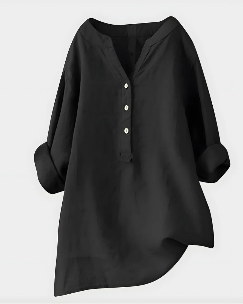 Audrey | Blouse Élégante à Col en V