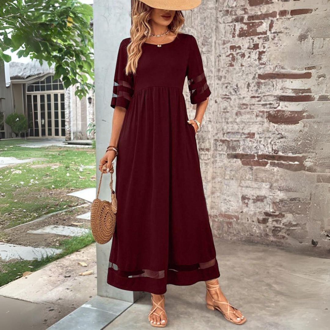 Jeanne | Robe Midi Élégante