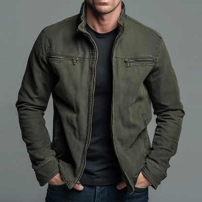 Lucas | Veste Vintage à Fermeture Éclair