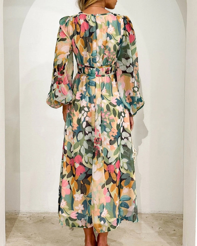 Sophie | Robe Florale Féminine