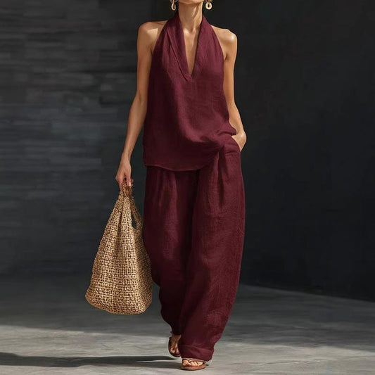 Chloé | Ensemble Deux Pièces à Texture Élégante