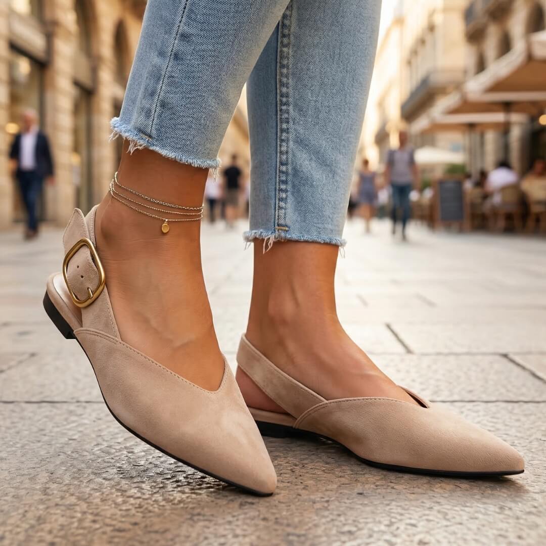 Marion | Ballerines Slingback Élégantes
