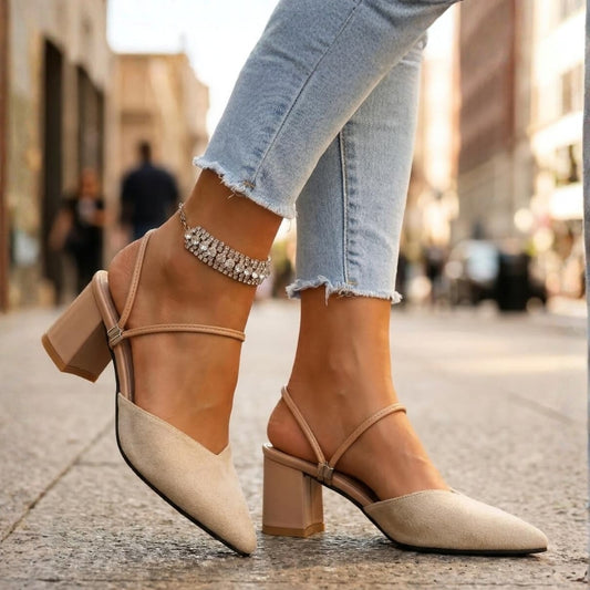 Louise | Talons à Bride Élégants