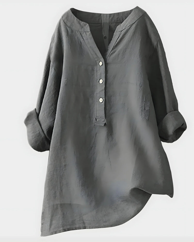 Audrey | Blouse Élégante à Col en V