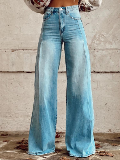 Amélie | Pantalon Large Élégant