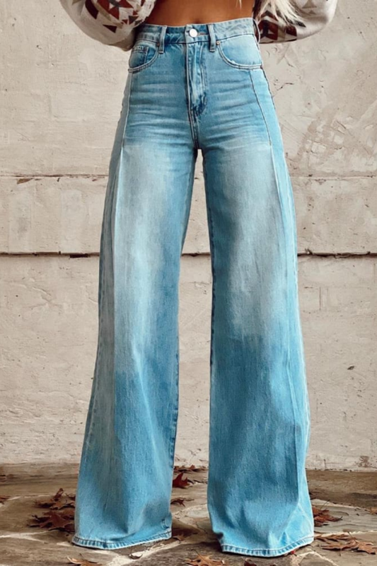 Cléa™ | Pantalon Vintage Fluide