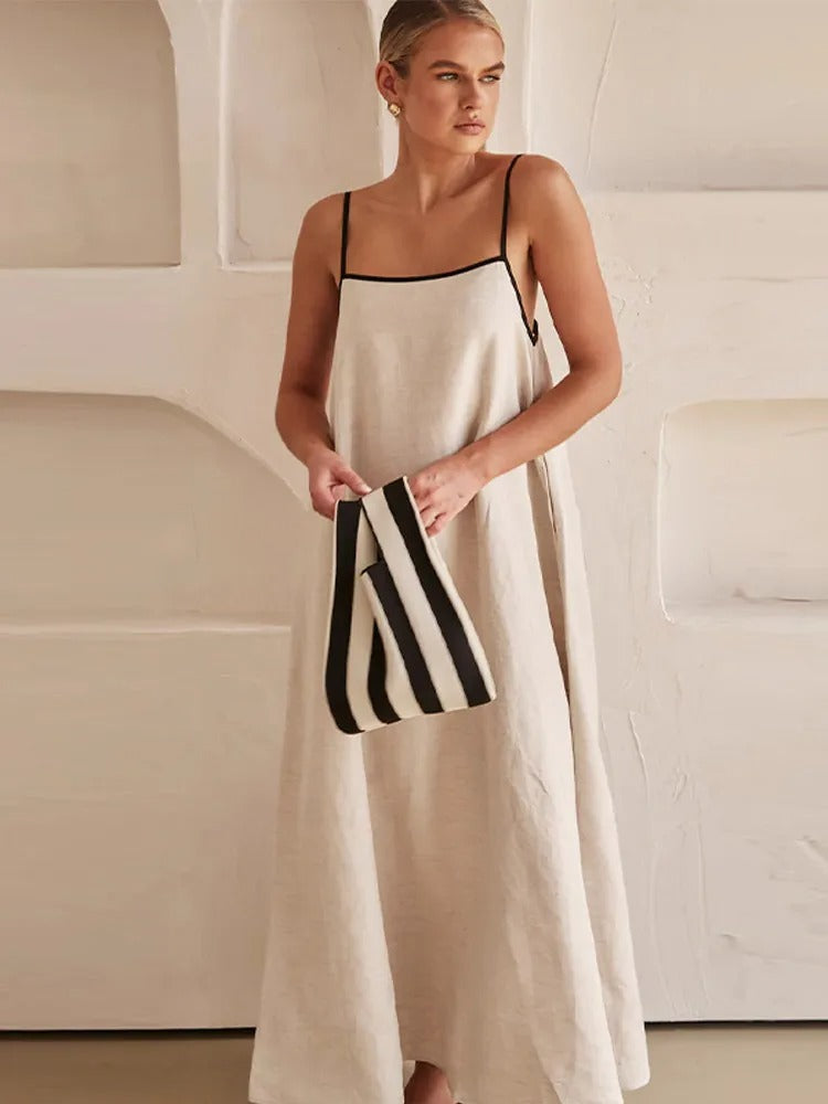 Armelle™ | Robe longue épurée