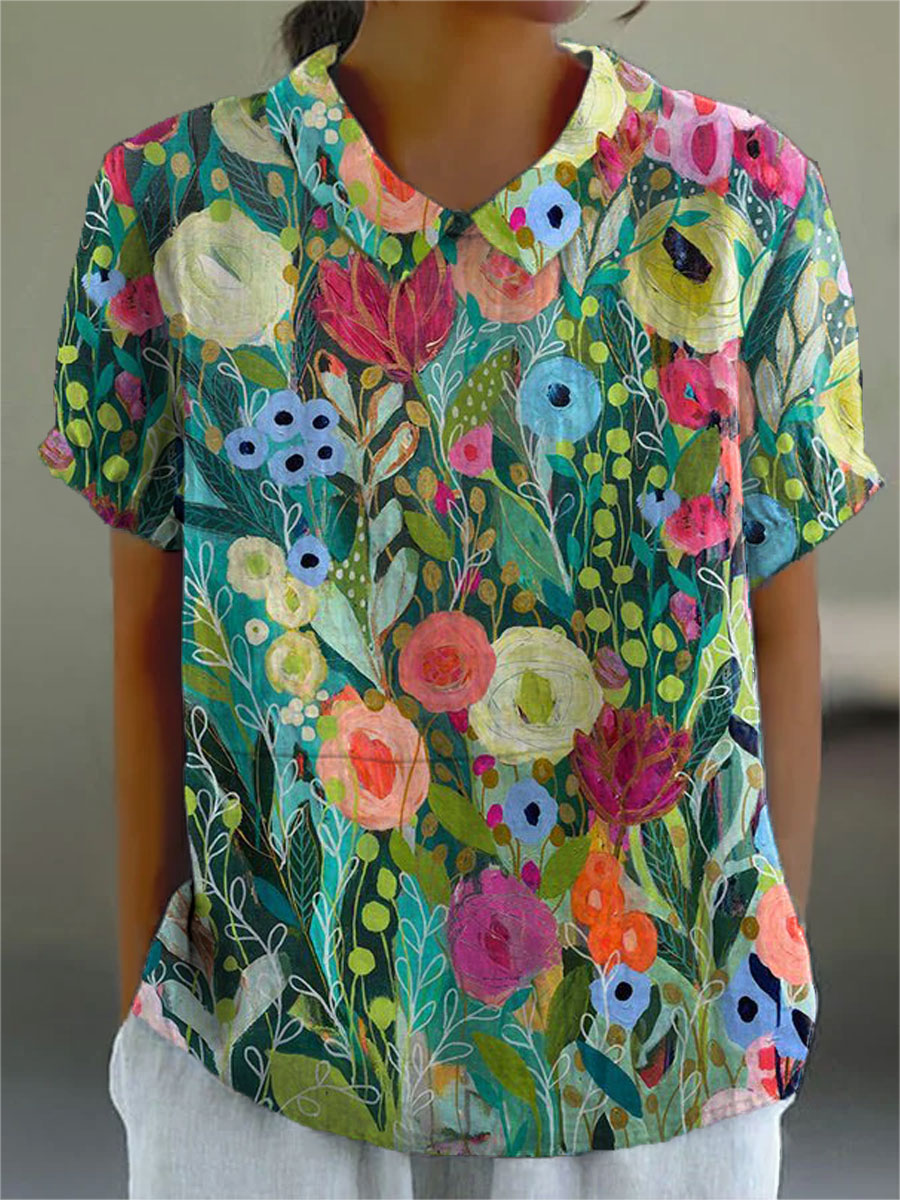 Nerina™ | Blouse Allure Fraîche Et Douce