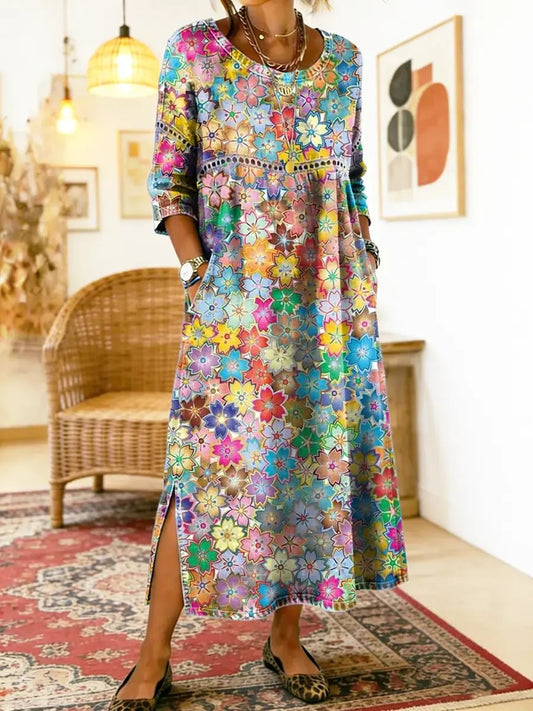 Chloé | Robe Imprimée Colorée