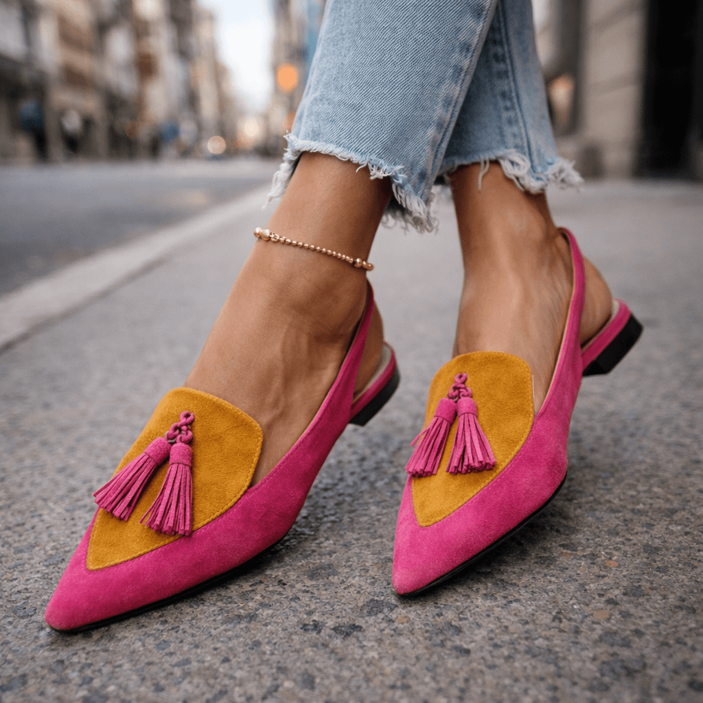 Aline | Slingbacks à Pampilles Élégantes