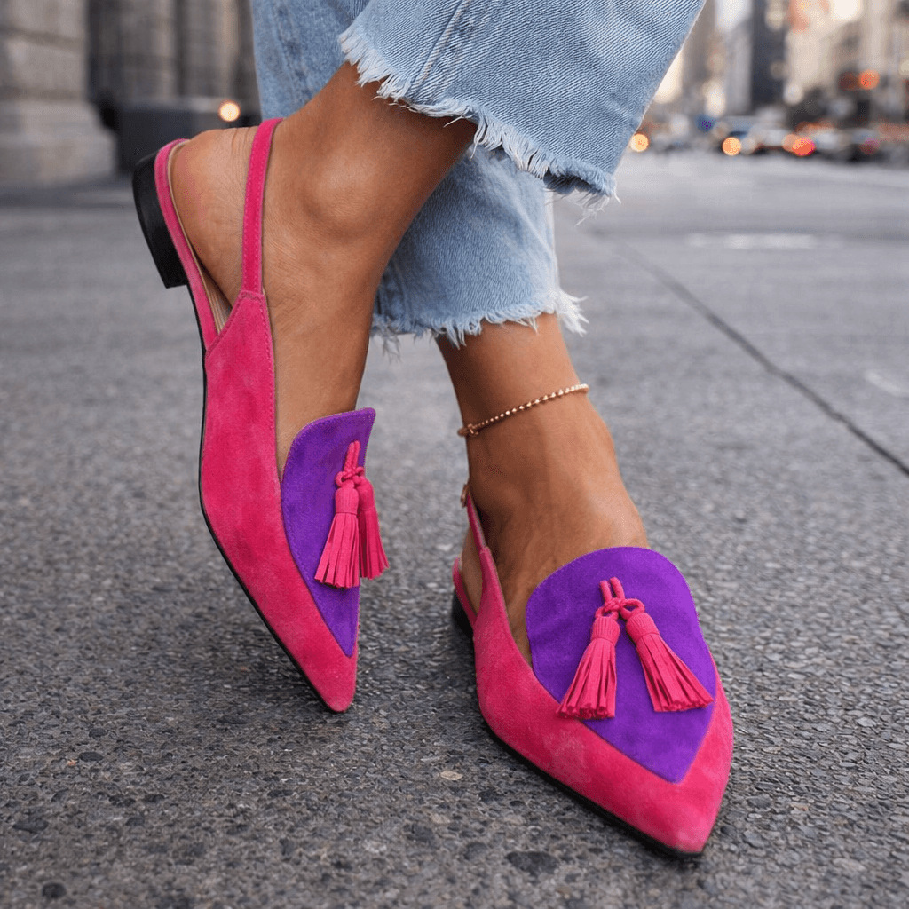 Aline | Slingbacks à Pampilles Élégantes