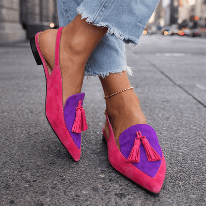 Aline | Slingbacks à Pampilles Élégantes