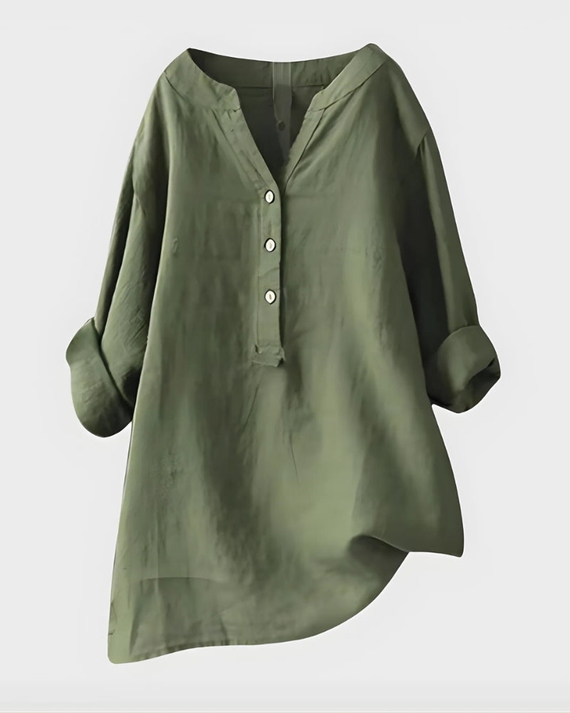 Audrey | Blouse Élégante à Col en V