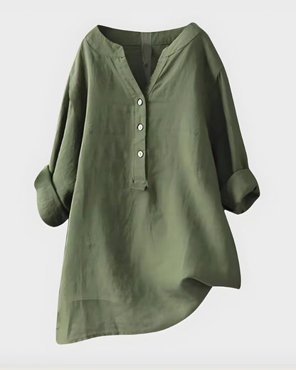 Audrey | Blouse Élégante à Col en V