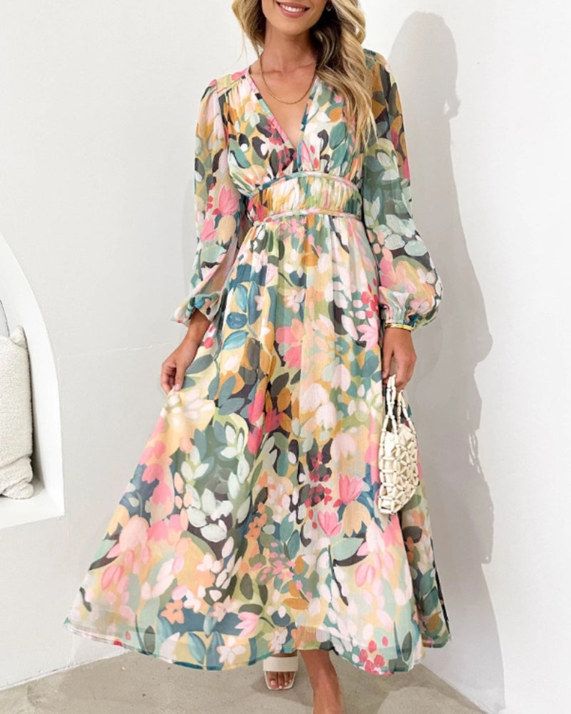 Sophie | Robe Florale Féminine