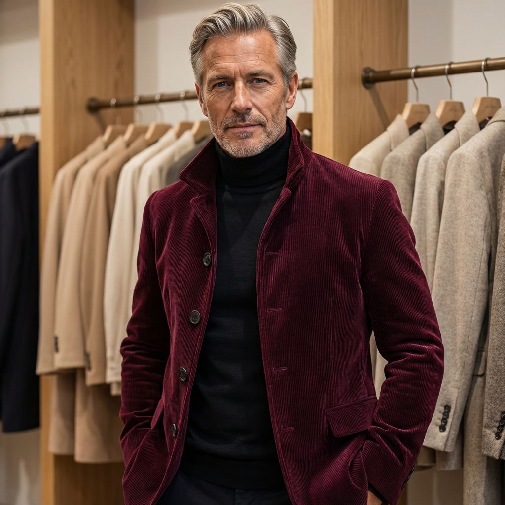 Alexandre | Manteau Vintage Raffiné
