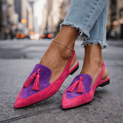 Aline | Slingbacks à Pampilles Élégantes