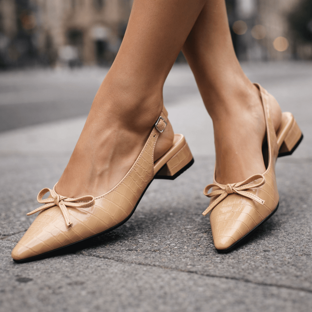 Pauline | Talons Slingback Élégants