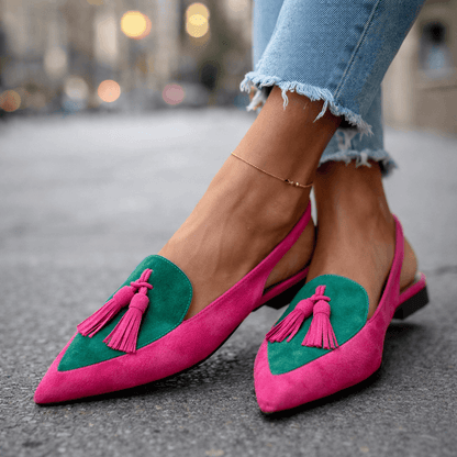Aline | Slingbacks à Pampilles Élégantes