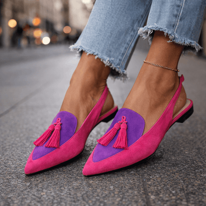 Aline | Slingbacks à Pampilles Élégantes