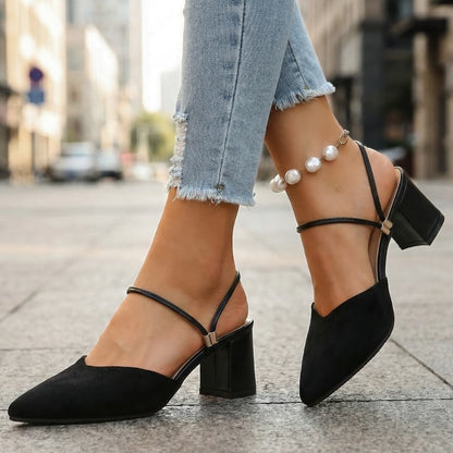 Louise | Talons à Bride Élégants