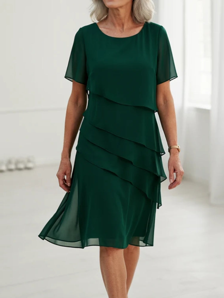 Juliette | Robe Fluide Élégante à Volants