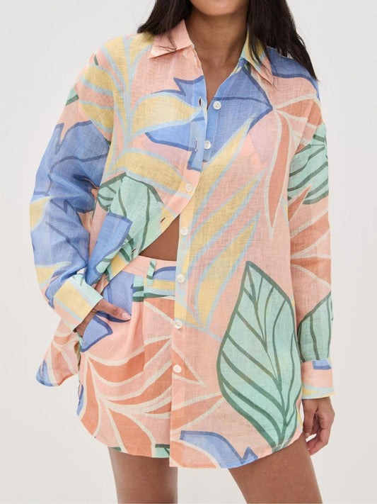 Joséphine | Robe Florale Élégante Imprimée