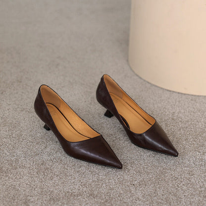 Maëlle | Escarpins à Talons Bas Élégants