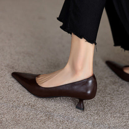 Maëlle | Escarpins à Talons Bas Élégants