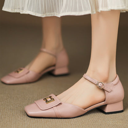 Pauline | Mary Janes à Boucle Élégantes