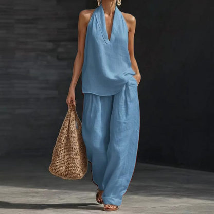 Chloé | Ensemble Deux Pièces à Texture Élégante