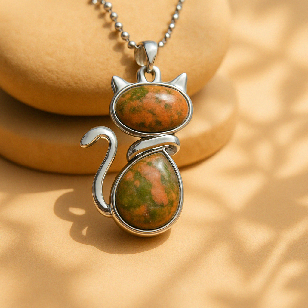Maëlys™ | Collier Chat Coloré