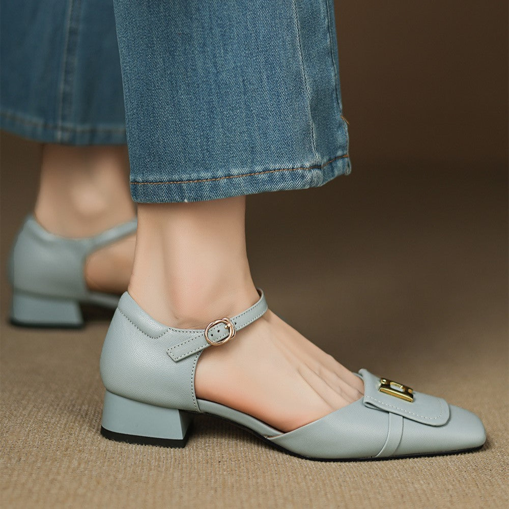 Pauline | Mary Janes à Boucle Élégantes