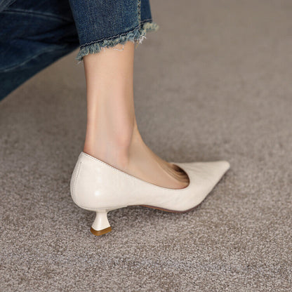 Maëlle | Escarpins à Talons Bas Élégants