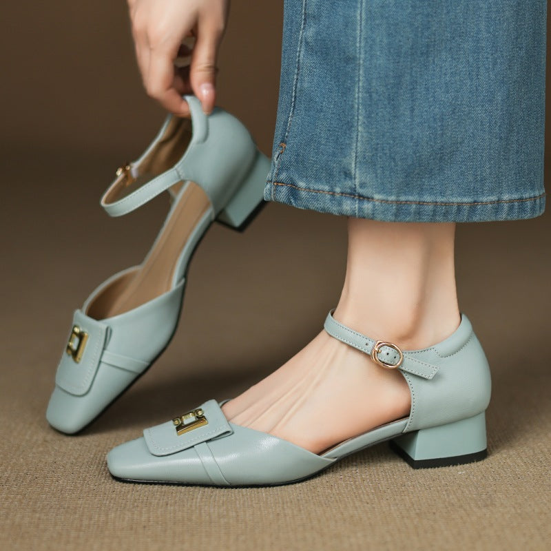Pauline | Mary Janes à Boucle Élégantes