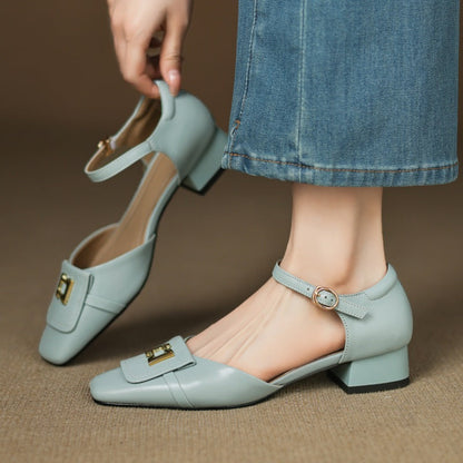 Pauline | Mary Janes à Boucle Élégantes