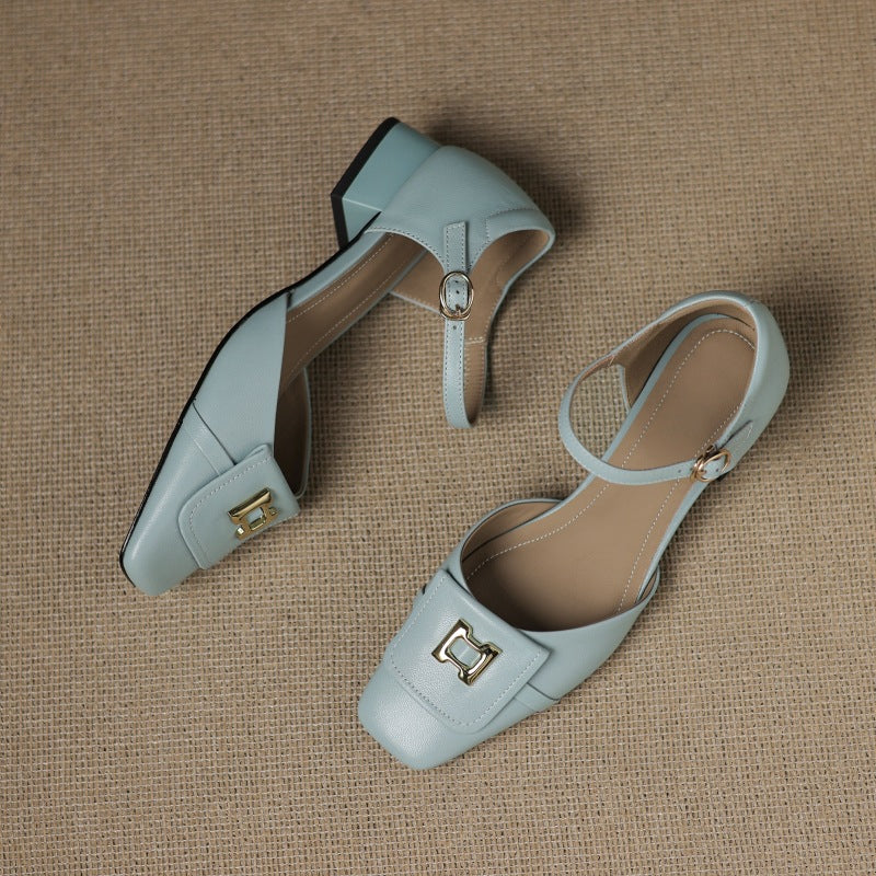 Pauline | Mary Janes à Boucle Élégantes
