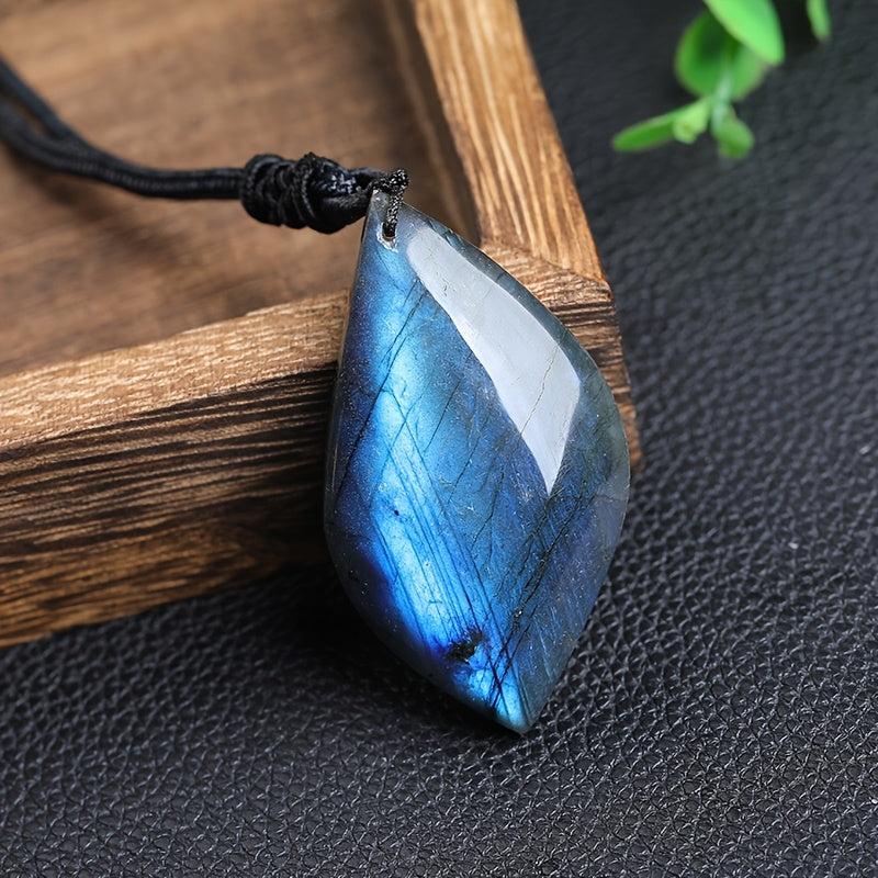 Amélie™ | Collier Losange Bleu