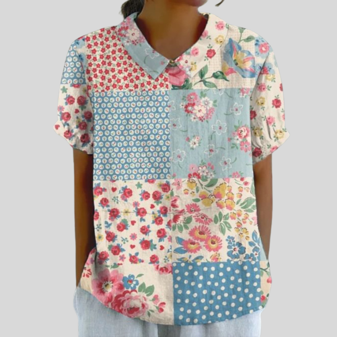 Lyséa™ | Blouse Fleurs Douces