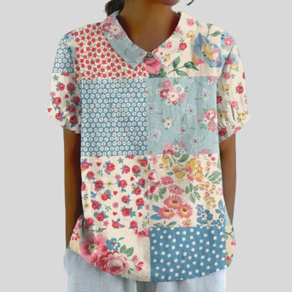 Lyséa™ | Blouse Fleurs Douces