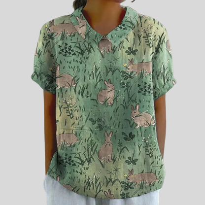 Théoline™ | Blouse Jardin Printemps
