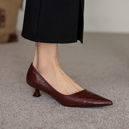 Maëlle | Escarpins à Talons Bas Élégants