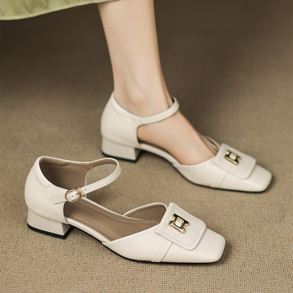 Pauline | Mary Janes à Boucle Élégantes