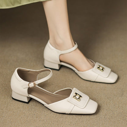 Pauline | Mary Janes à Boucle Élégantes