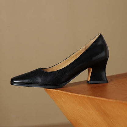 Caroline | Bottines Carrées Élégantes