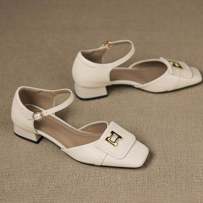 Pauline | Mary Janes à Boucle Élégantes