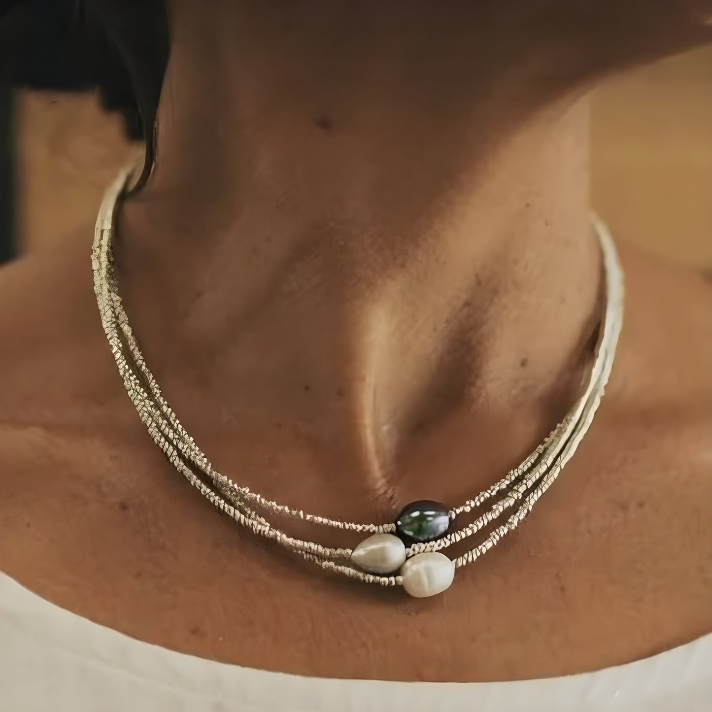Orielle™ | Collier Perles Multi-Rangs