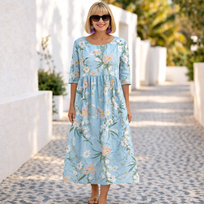 Kavina™ | Robe Été Charme Léger Pastel