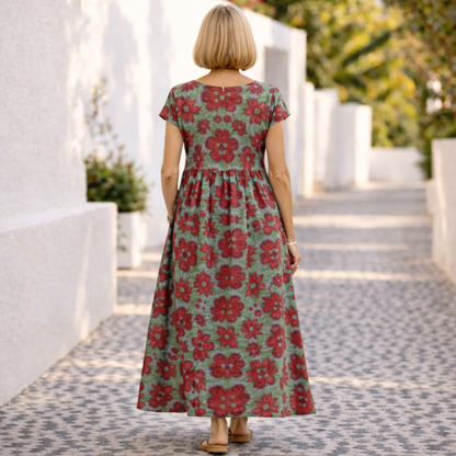 Zavira™ | Robe Été Charme Floral Lumineux